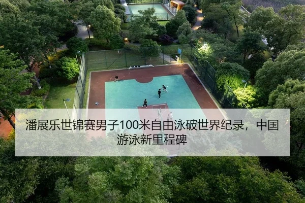 潘展乐世锦赛男子100米自由泳破世界纪录，中国游泳新里程碑